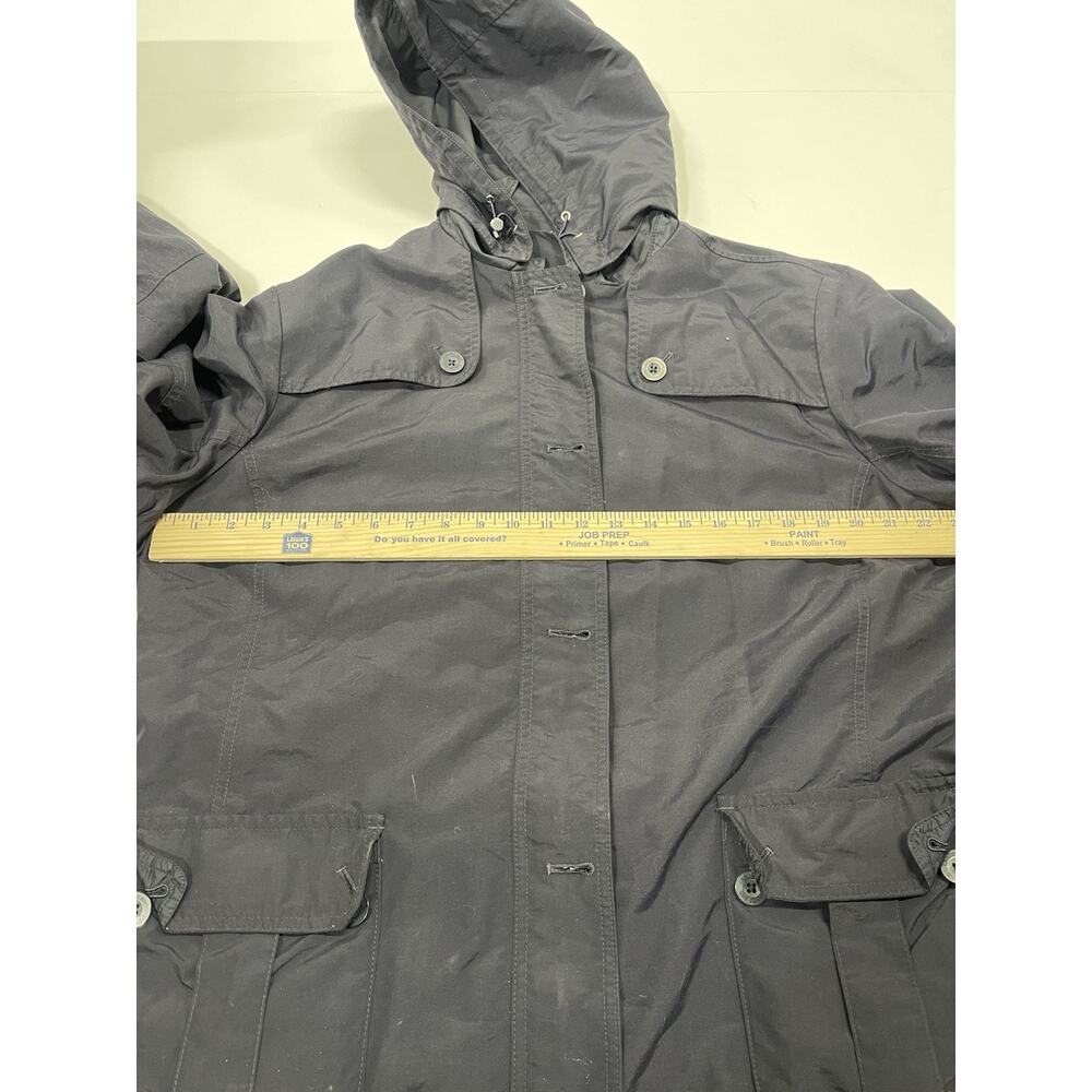 Lands' End Jacket Winter Coat HOODED Hood Black Kid's Youth 18/20 XL - Picture 3 of 6